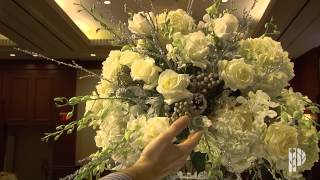 Part 2 of 4 Wedding Flowers Behind the Scenes Centerpieces [upl. by Earased]