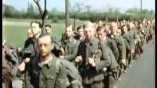 World War II Color Footagedes SFP 186German POWs in CZ 1945 19 [upl. by Ingra]