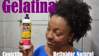 Gelatina Definidor Natural  Capicilin [upl. by Suhcnip]