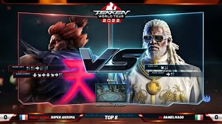 Super Akouma Akuma vs Danielmado Leroy  2022 TWT Masters  VSFighting X Winners SemiFinals [upl. by Biagi870]