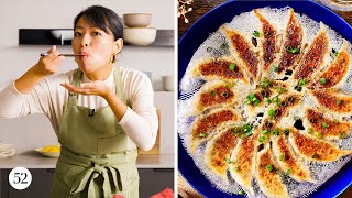 Savory Gyoza with Thanksgiving Leftovers  Weeknight Wonders [upl. by Isolt]