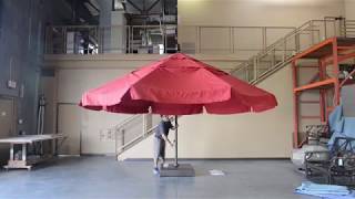 How to Assemble Cantilever Umbrella Base amp Canopy [upl. by Eudoxia]