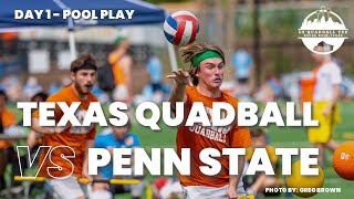 USQ Cup 2024  Texas Quadball vs Penn State [upl. by Garcia]