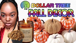 VLOG  DOLLAR TREE FALL DECOR [upl. by Leahcimal]