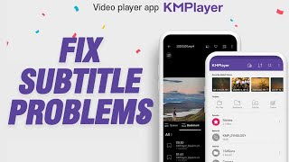 How To Fix KMPlayer Subtitle Problem  Working [upl. by Lindberg]