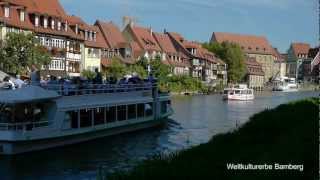 Bamberg FrankenBayern UNESCO Weltkulturerbe gefilmt mit Panasonic Lumix GH2 in Full HD [upl. by Cameron]