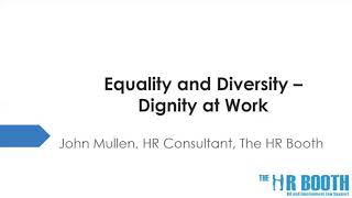 Equality and Diversity Training Online Free UK [upl. by Roede]