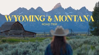 Epic 9Day Road Trip Exploring Wyoming amp Montana  Grand Tetons Yellowstone Glacier National Park [upl. by Icat]