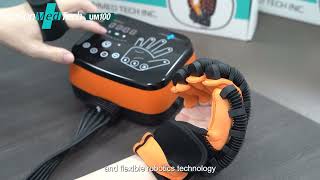 UNIONMEDTECH UM100 Rehabilitation Robot Gloves [upl. by Aienahs]