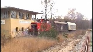 365 634 auf der Waldkraiburger Industriebahn im Einzelwagenverkehr am 8122000 [upl. by Zwiebel]