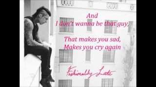 Falling In Reverse  Fashionably Late Lyrics [upl. by Aerehs]