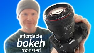 Canon EF 85mm f12L vs RF 85 f2 review BOKEH monster for the same money [upl. by Cosetta]