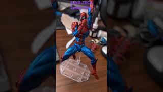 REVOLTECH SpiderMan V2 actionfigures spiderman toys tobeymaguire marvellegends [upl. by Proudman]