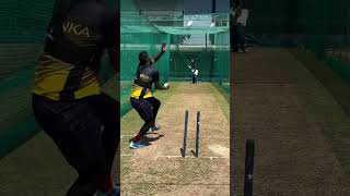 Wanindu Hasaranga Net Bowling cricket bowling srilanka srilankacricket [upl. by Yanahs]