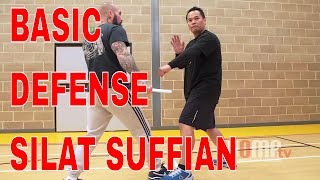 BASIC PRINCIPLES Knife Defense ADVANCED SILAT Suffian Maul Mornie [upl. by Sheff]