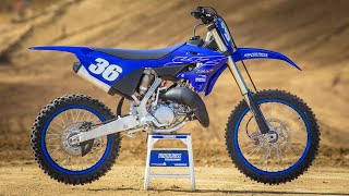 2022 Yamaha YZ125 Two Stroke TESTED  Motocross Action Magazine [upl. by Abramo]