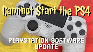 Troubleshooting The Ps4 quotcannot Start The Ps4quot Error [upl. by Aryad753]