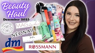 Beauty Haul 🛍️ Dezember 2023  Drogerie  Maglashes  Spirit of Liebs  Neonail [upl. by Nelon36]