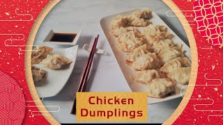 Chicken Dumplings  Pot Stickers  Fried and Steamed dumplings potstickers [upl. by Willamina]