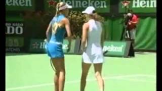 AKournikovaMHingis vs DHantuchovaASanchezVicario 2002 AO 22 [upl. by Occor]