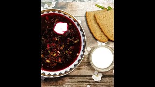 Холодник на свекольном квасе Свекольник 🌟 Beetroot summer soup [upl. by Bratton]