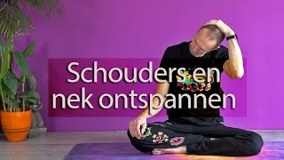 Schouders en nek ontspannen in 5 minuten [upl. by Ahsonek]