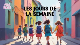 JAPPRENDS LES JOURS DE LA SEMAINE Les Comptines et chansons éducatives [upl. by Onairot]