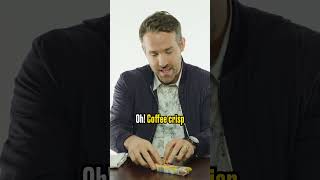 Ryan Reynolds tries Greggs 😂 [upl. by Ahtiek486]