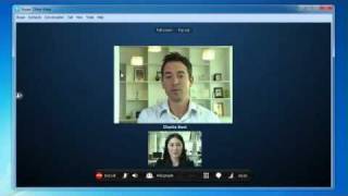 How to make a Skype to Skype video call  Windows [upl. by Petronilla]