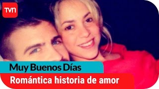 La romántica historia de amor de Shakira y Piqué  Muy buenos días [upl. by Tail118]