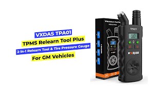 VXDAS TPMS Relearn Tool Plus Review [upl. by Nyltac]