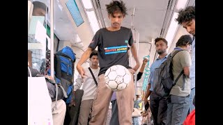 Guinness World Record holder riswanfreestyle in Kochi Metro riswanfreestyle [upl. by Russel]