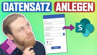 Daten in SharePoint Liste hinzufügen Patch Funktion  Power Apps [upl. by Mosenthal]