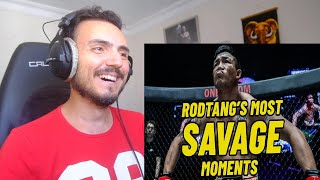 รถถัง จิตรเมืองนนท์ Rodtangs Most SAVAGE Moments Reaction [upl. by Enomes]