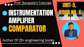 INSTRUMENTATION AMPLIFIER AND COMPARATOR [upl. by Sirtaeb601]