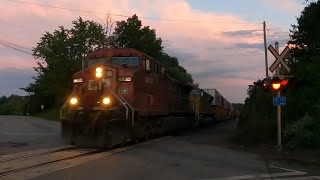 FLYING CP 8635 UP 3054 KCS 4818 at Caledon JUN 26 2024 [upl. by Tonia]