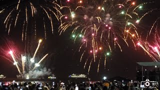 Réveillon 2024  Queima de Fogos na Praia de Copacabana com Orquestra Sinfônica  Rio de Janeiro [upl. by Adnahc]