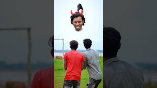 स्त्री 2 का सिर कटा दानव🤯 😂 shorts funnyvideo goldenbrothersteam comedy [upl. by Sydel]