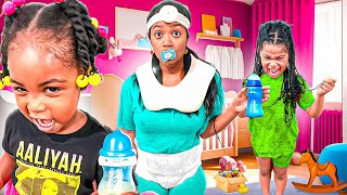 The Big Baby 🍼 Siblings Turn Mom into a BABY Ep 3  LAIYAFACE [upl. by Rebeca]