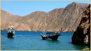 OMAN MUSANDAM DIBBA FJORDE am Indischen Ozean [upl. by Ytirehc718]