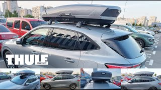 Roof box Thule Motion XT XL FORD ESCAPE  KUGA [upl. by Onstad600]