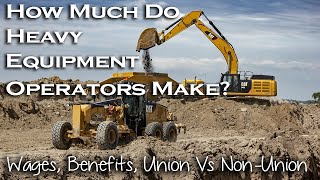 HOW MUCH DO HEAVY EQUIPMENT OPERATORS MAKE  How much do heavy equipment operators get paid [upl. by Hollister]