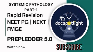 Systemic Pathology Part1  RR 50 📖📚 by DrPreetiSharma [upl. by Ednalrim]