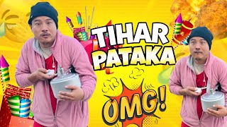 nepali prank  tihar pataka  cooker bomb prank funnycomedy prankalish rai new prankalish rai [upl. by Akiner857]