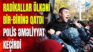 Ermənistanda yenidən toqquşmalar yollar bağlandı polislər əraziyə yeridildi [upl. by Nahama]