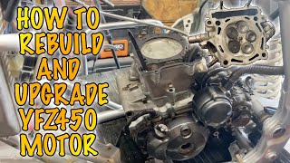 YFZ 450 Easy Carb Removal Plus Tuning [upl. by Eenaffit774]