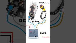 3 wire proximity sensor wiring diagram pnp sensor connection to plc electric viral shorts Gopi [upl. by Essenaj90]