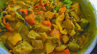 The Secret to Authentic Jamaican Style Curry Chicken [upl. by Nerad846]