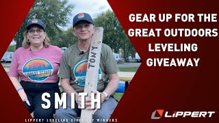 Lippert Leveling Giveaway Winners  The Smiths [upl. by Halverson286]