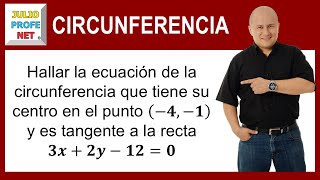 Ejercicio 4 de Circunferencia [upl. by Etnoled]